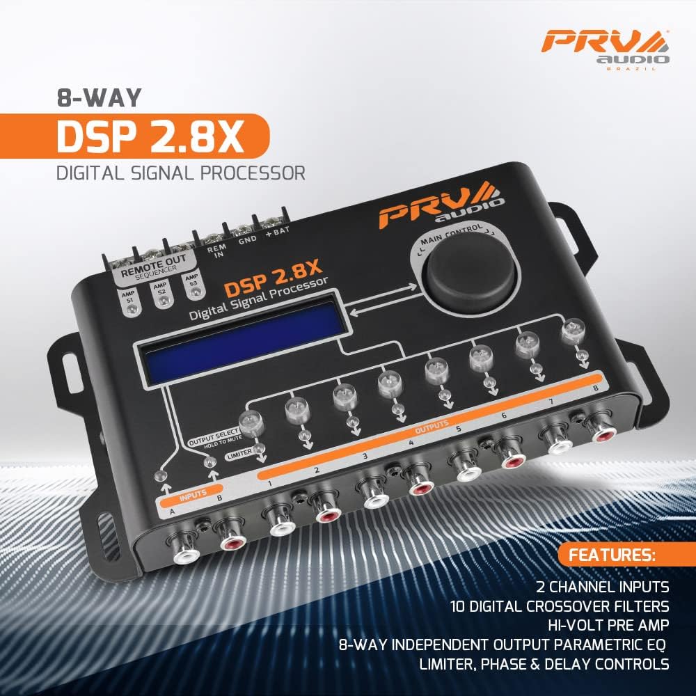 DSP 2.8X - 8 CHANNEL DIGITAL SIGNAL PROCESSOR