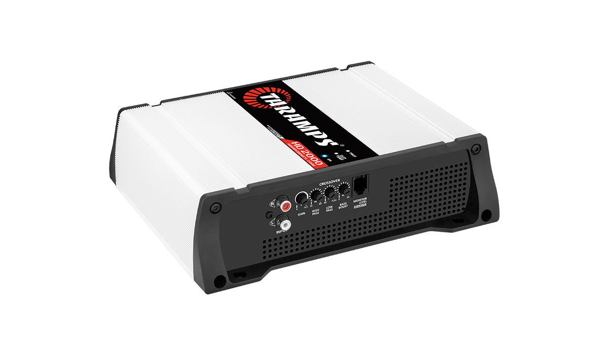 HD 2000 – 2 OHM Class D Taramps Amplifier (1 Channel of 2000 Watts RMS)