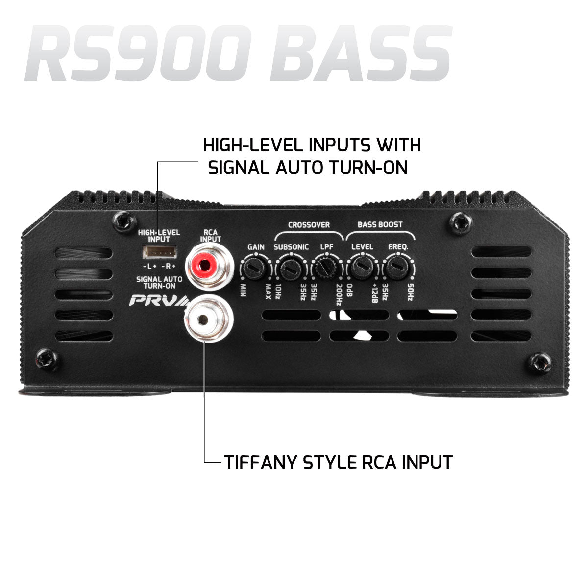 RS900 BASS 2 Ohm - 1 Channel Monoblock Amplifier