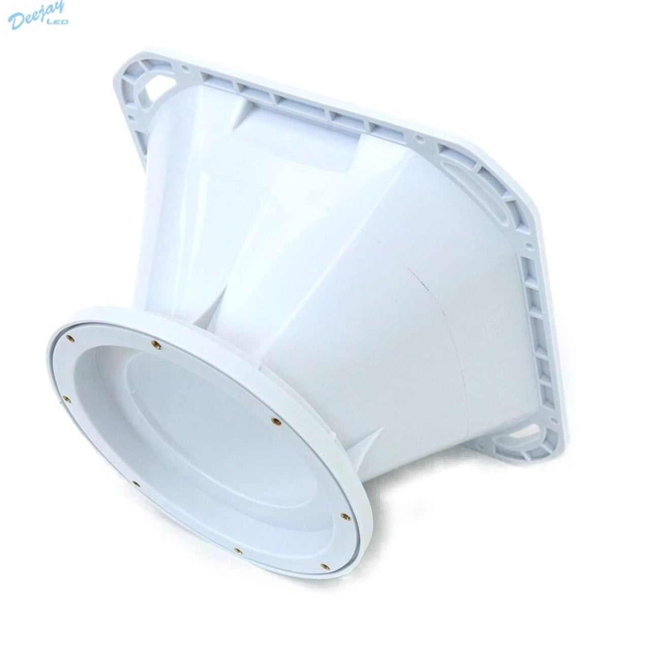 TBHDIF8WHITE DEEJAY LED 8-in Speaker Despacito Midrange Diffuser Horn