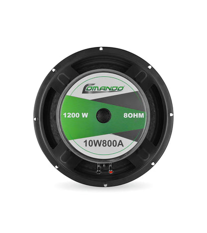 10W800A | 10'' 1200W MAX. | COIL 8 Ohms