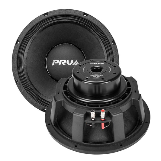 PRV AUDIO - 12" Mid Range - Neodymium - Aluminum  Basket - 4" VC-  2000W Program Power