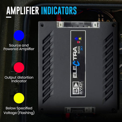 Banda Módulo Amplificador Digital Banda Electra Bass 3K1-1 Canal - 3750 Watts RMS - 1 Ohm