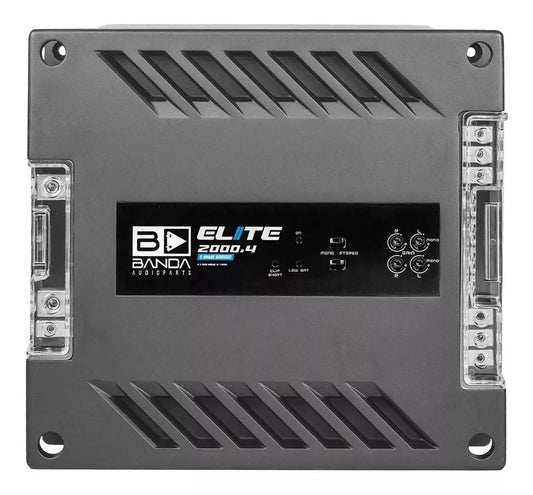 Banda Elite 2000.4 - 1 Ohms / Amplifier Digital 2000W Rms 4 Channel Full Range