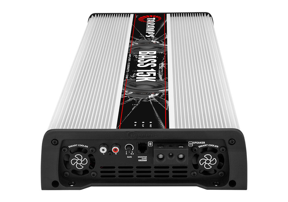 BASS 15K Class D Taramps Amplifier (1 Channel of 15000 Watts RMS)