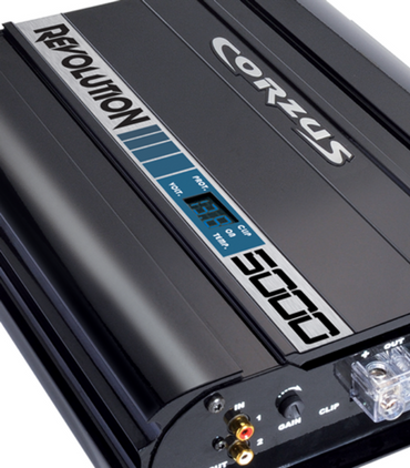 CORZUS REVOLUTION MD-5000 5000W RMS 1 Channel 1-Ohm Car Audio Mono 5K Amplifier