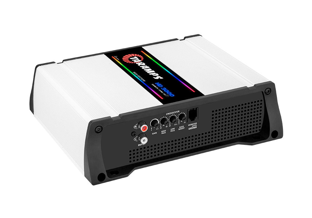 HD 3000 – 1OHM RGB EDITION Class D Taramps Amplifier