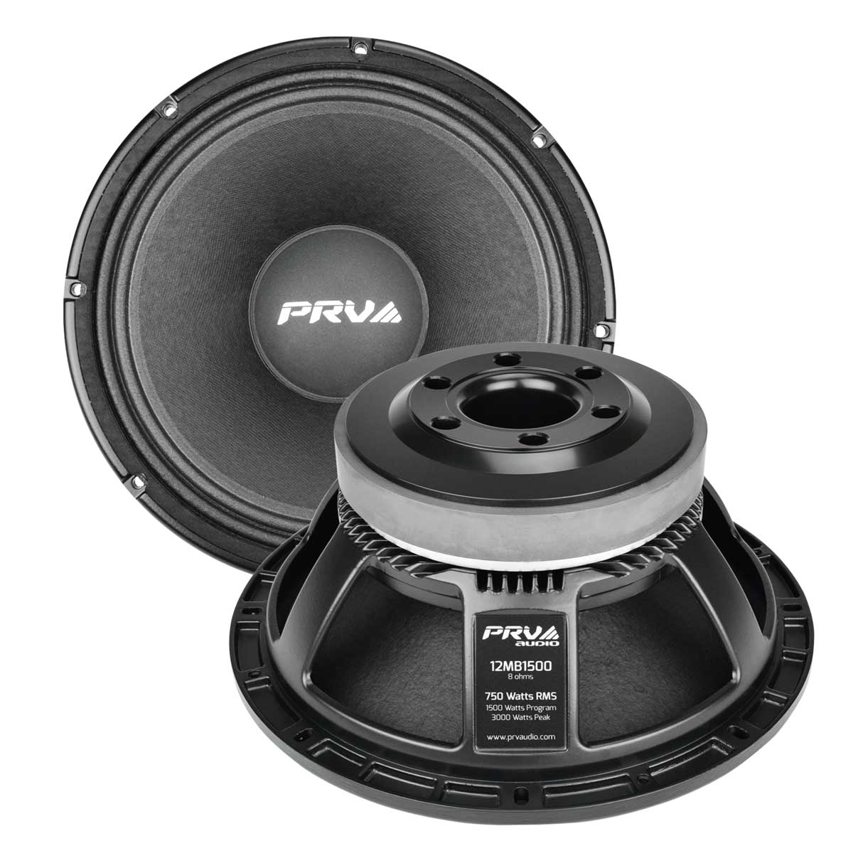 PRV AUDIO 12MB1500 12" Mid Bass 8 ohms