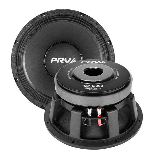 PRV AUDIO 12 Inch Midrange Speaker 12MR2000 8 Ohm 2000 Watts