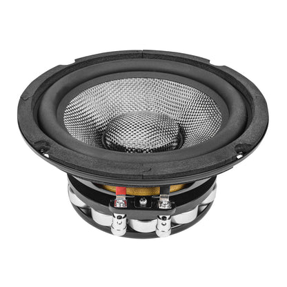 PRV AUDIO Carbon Fiber 6.5" Midrange Speaker 500 Watts 4 Ohm Neodymium 6MR500CF-NDY-4