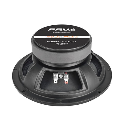 PRV AUDIO 8 Inch Midrange Speaker 8MR500-4 Bullet, 500 Watts Program Power, 4 Ohm