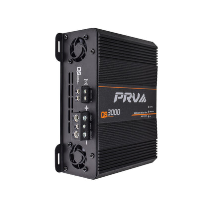 PRV Audio QS3000 1 Ohm 3000 Watt Amp Car Audio Amplifier Full Range