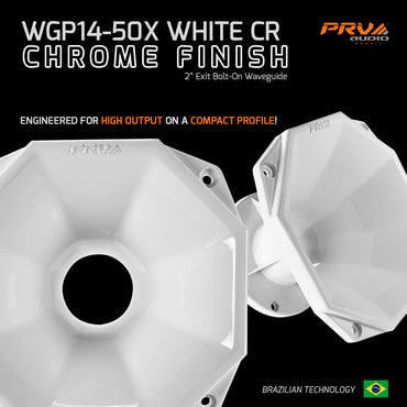 PRV WGP14-50X WHITE CR Waveguide