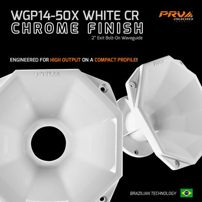 PRV WGP14-50X WHITE CR Waveguide