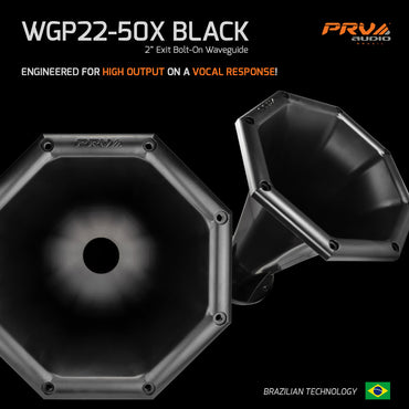 PRV WGP22-50X BLACK Waveguide