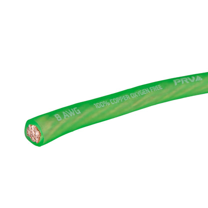 PW8AWG-NEON GREEN 100ft Roll