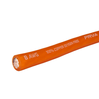 PW8AWG-ORANGE 100ft Roll