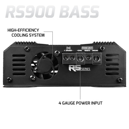 RS900 BASS 1 Ohm - 1 Channel Monoblock Amplifier