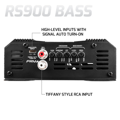 RS900 BASS 2 Ohm - 1 Channel Monoblock Amplifier