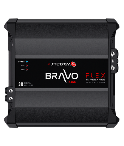 Stetsom Bravo BASS Flex 3K Mono Class D Car Audio Amplifier