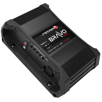 Stetsom Bravo Full 1200 1 Ohm Mono Car Amplifier, 1200.1 1.2K Watts RMS