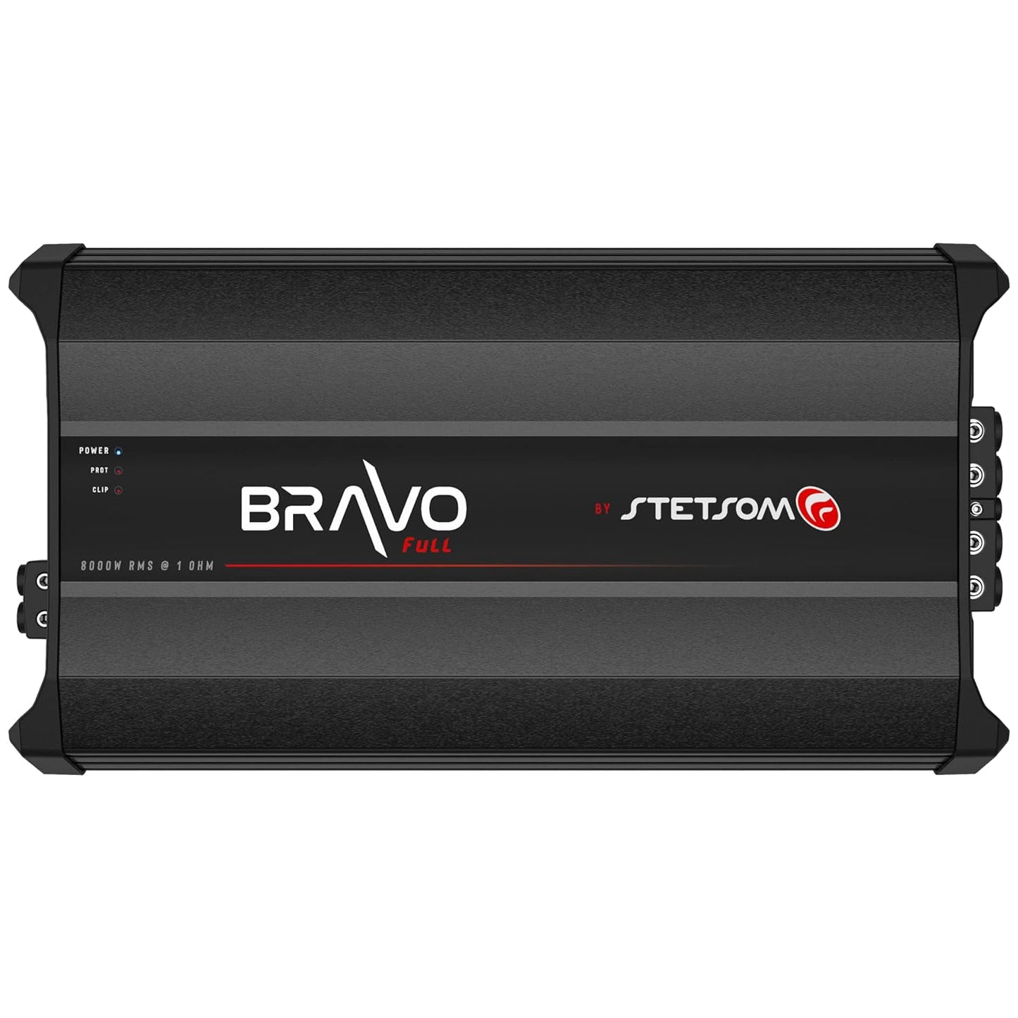 Stetsom Bravo Full 8000 1 Ohm Mono Car Amplifier, 8000.1 8K Watts RMS