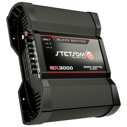 Stetsom EX 3000 Black Edition 2 Ohms Mono Car Amplifier