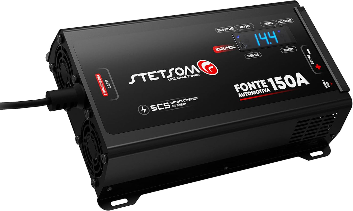 Stetsom Infinite Black 150A High Voltage Power Battery Supply Charger