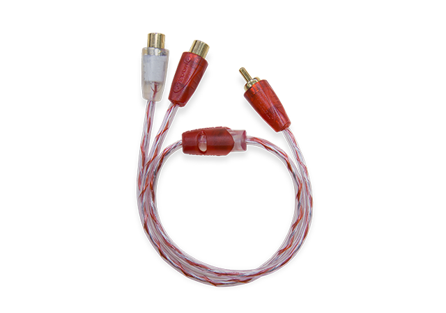 STETSOM CABO COAXIAL RCA Y 2F - 1M