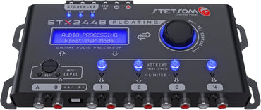 Stetsom STX2448 FLOATING Full Professional DSP Digital Signal Processor PRO, Crossover & Equalizer, Remote Sequencer 2.4