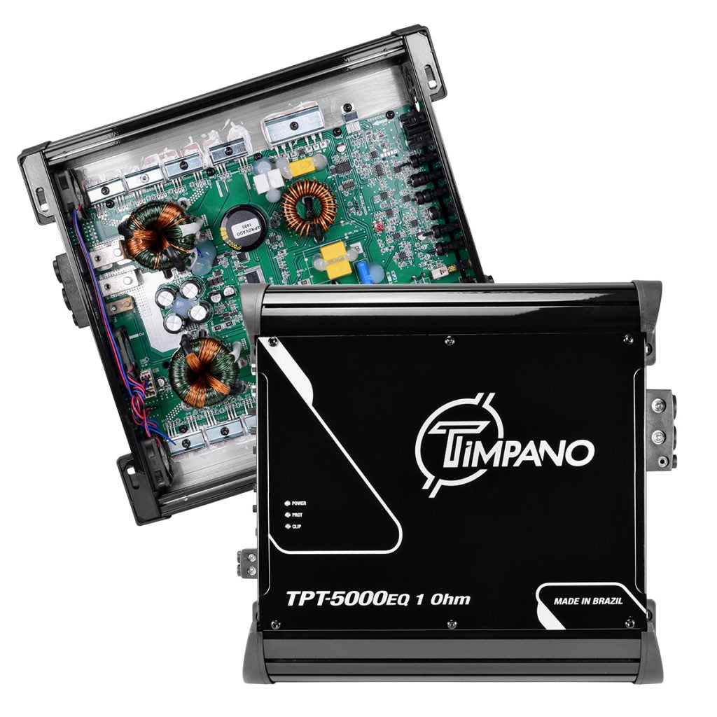 Timpano 5000 Watts Car Audio Amplifier Fullrange TPT-5000EQ 1 Ohm