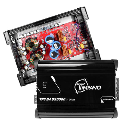 Timpano 5000 Watts Car Audio Bass Amplifier TPT-BASS5000 1 Ohm