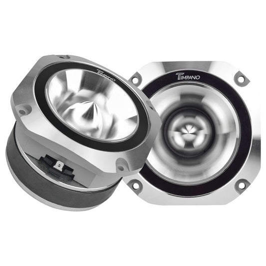 TPT-ST25 CHROME Pair PRO Bullet 4″ Super Tweeter 8 Ohm