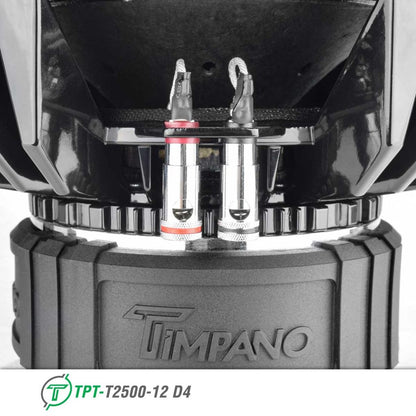 Timpano 12″ Car Audio Subwoofer 2500 Watts Dual 4 Ohm TPT-T2500-12 D4 High Performance