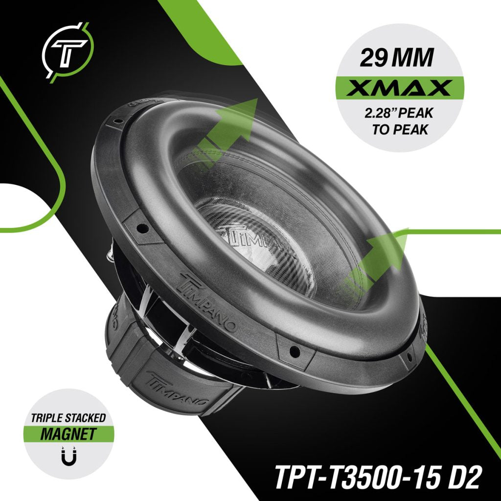 TPT-T3500-15 D2 Subwoofer