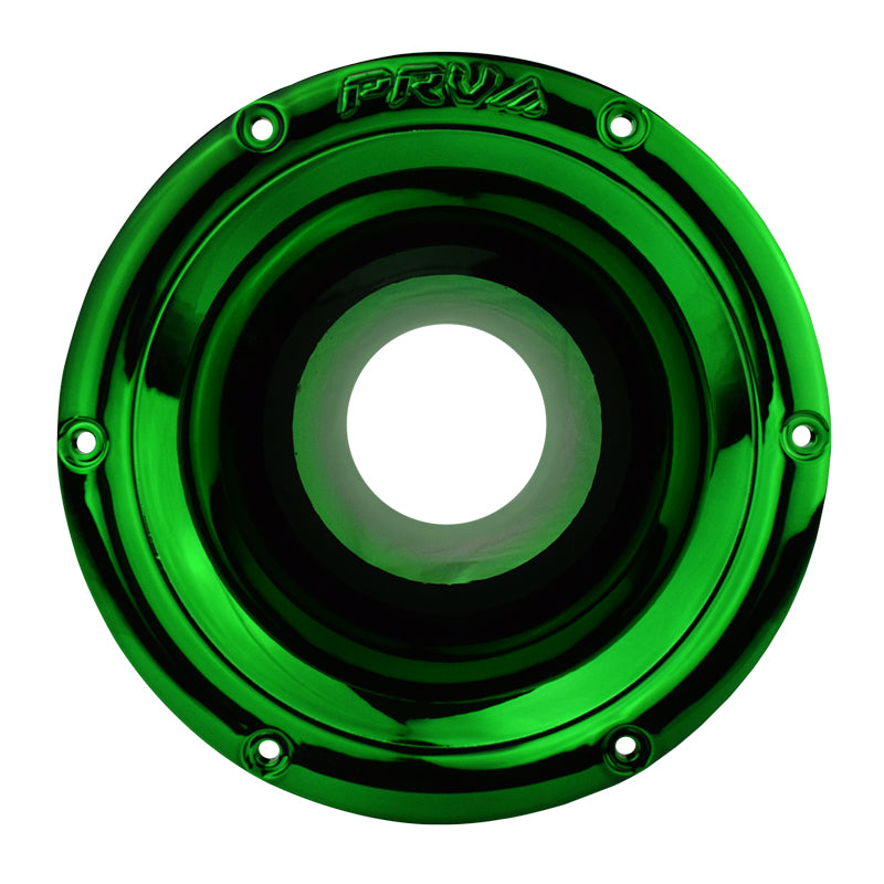 PRV AUDIO - 2" Exit Wave Guide - 45 x 45  Green Chrome Finish