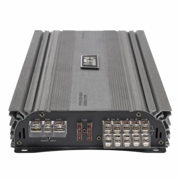 HOLTZ Z1250.5D 1200W RMS 5  CHANNELS DIGITAL CAR AMPLIFIER