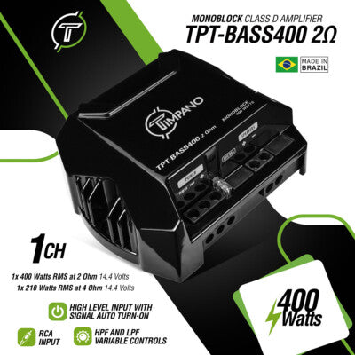 TPT-BASS400 2 Ohm